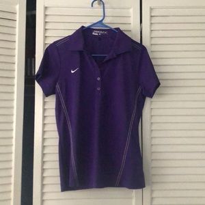 Purple golf top